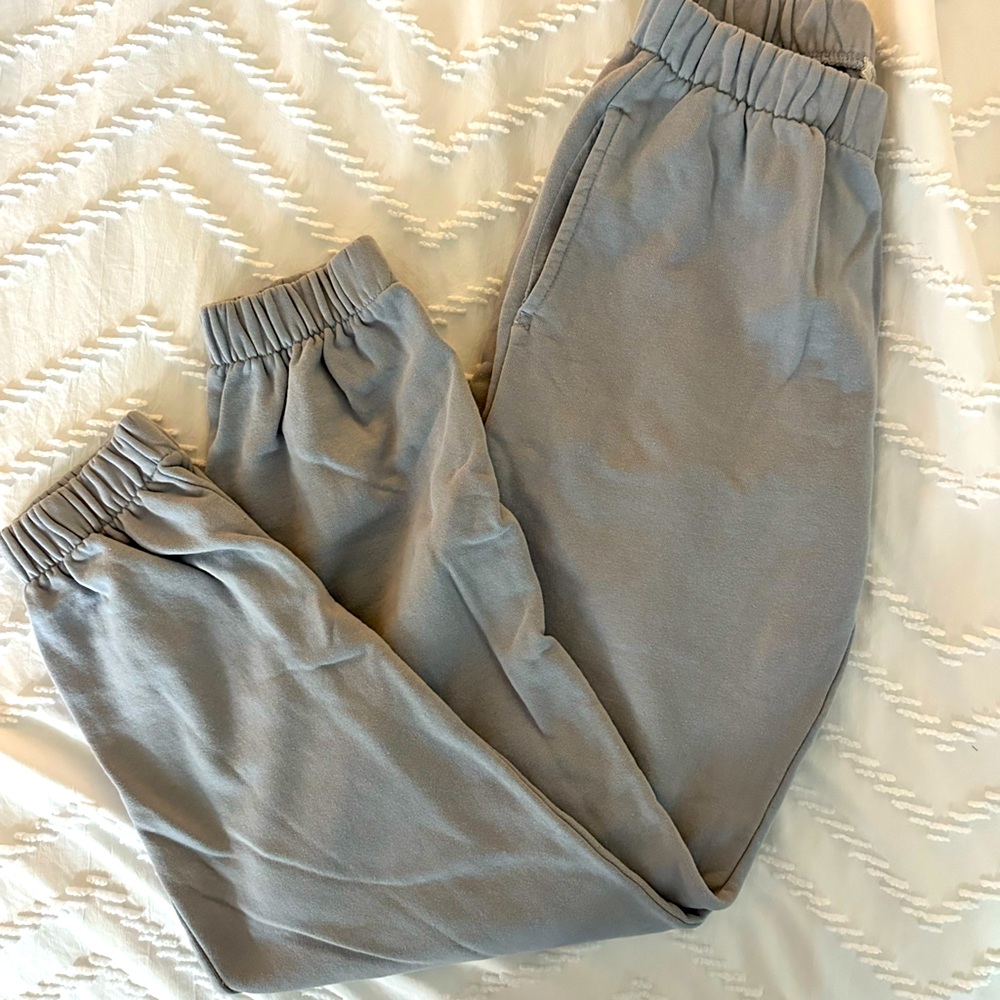 Brandy Melville Rosa Sweatpants Light Blue